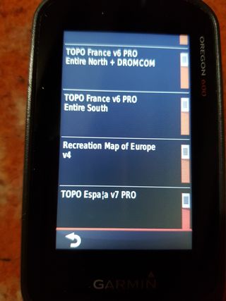 Garmin oregon 600