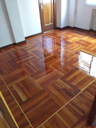 Lijado y barnizado Parquet.