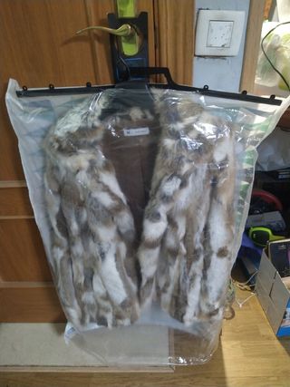 chaquetón pelo de conejo