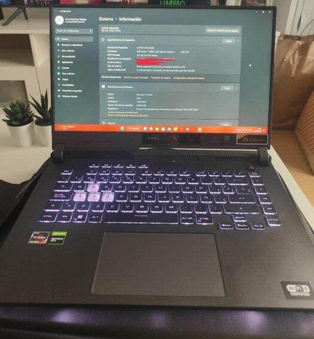 ASUS ROG STRIX G513IH 16RAM 512GB