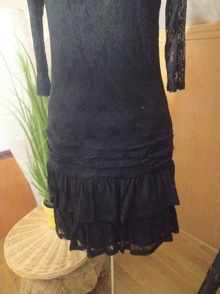 vestido de fiesta de encaje
