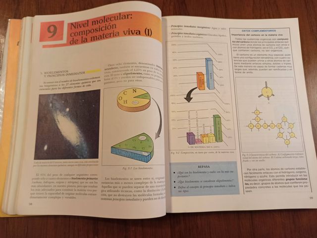 Libro de CIENCIAS NATURALES de 3º de BUP