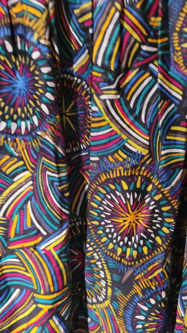 Vestido largo. Cortefiel.