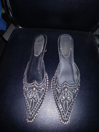 Zapatos perlas