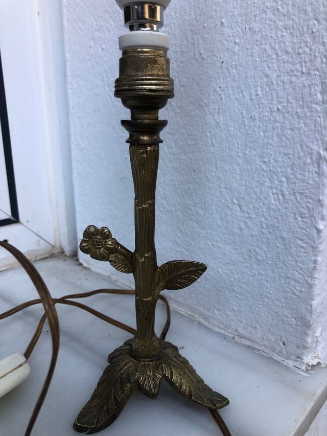 Candeeiro vela latão 