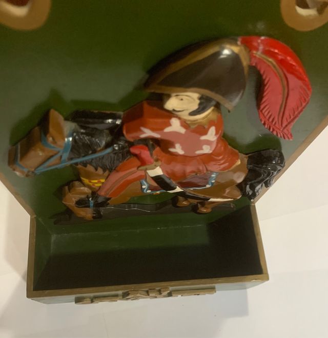 Porta corrispondenza in legno vintage