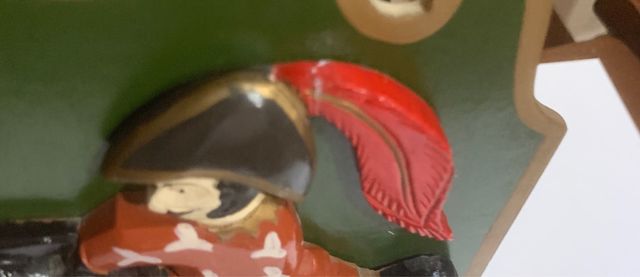 Porta corrispondenza in legno vintage