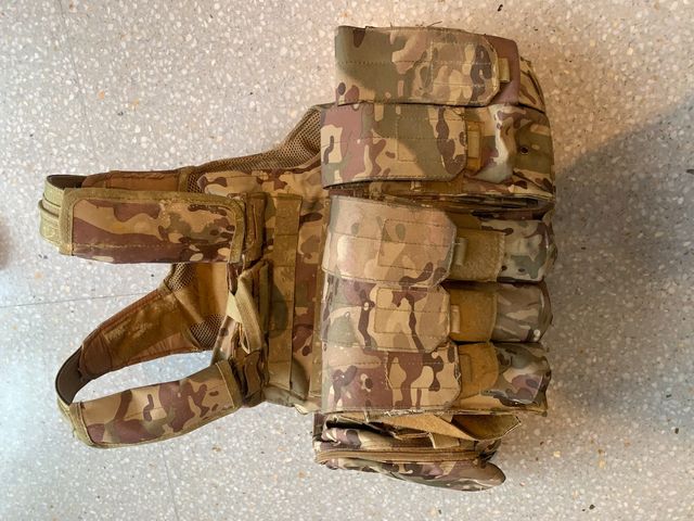 Chaleco táctico munición corporal Painball