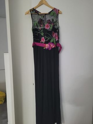 vestido de noche, fiesta, boda. 