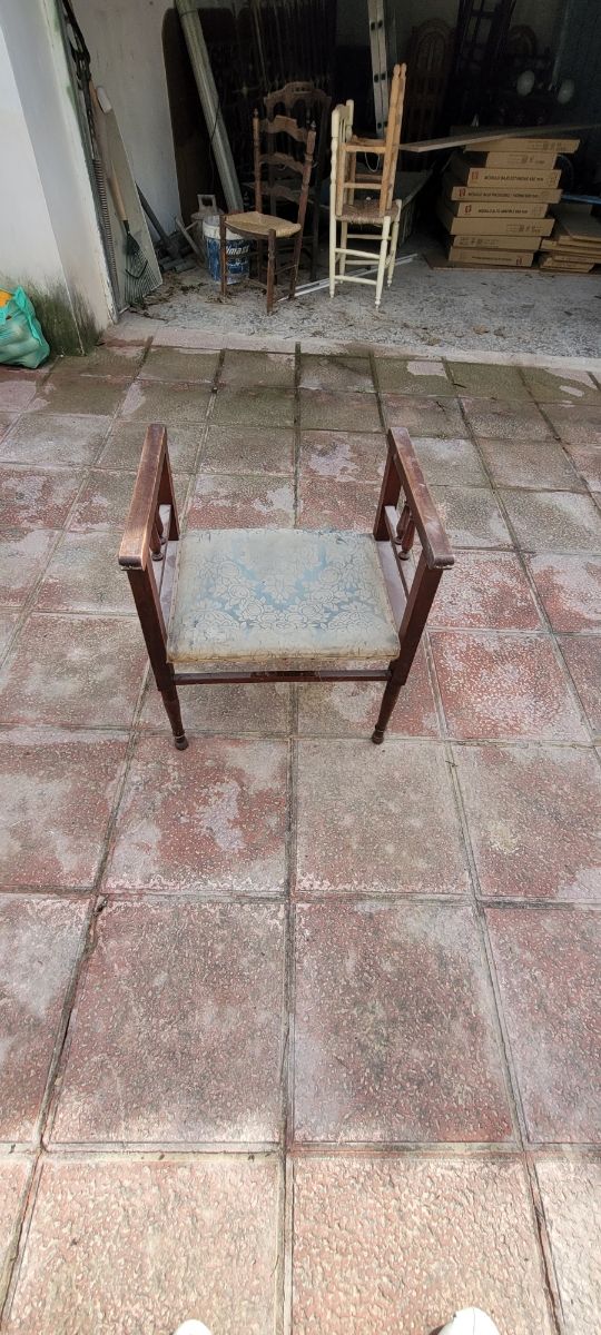 taburete para vestidor
