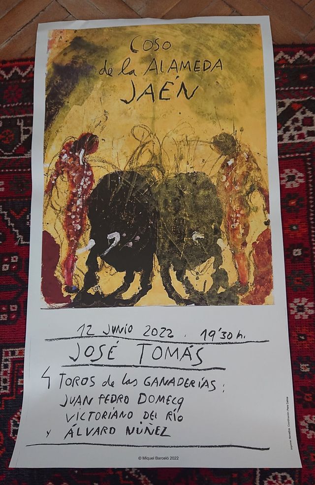 Miquel Barceló (dopo) - Corrida di Jaén