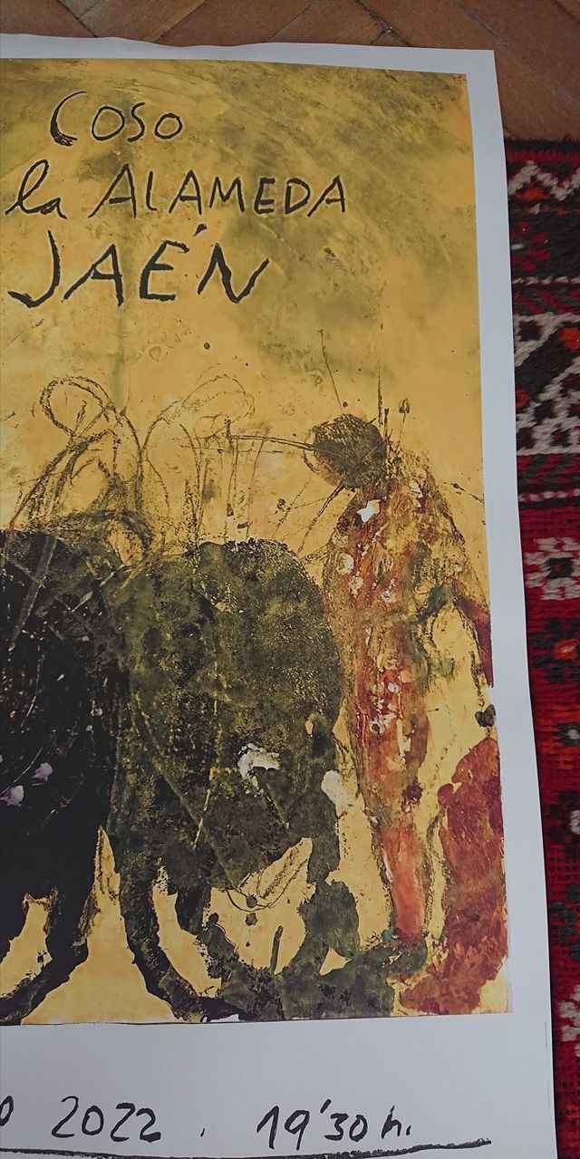 Miquel Barceló (dopo) - Corrida di Jaén