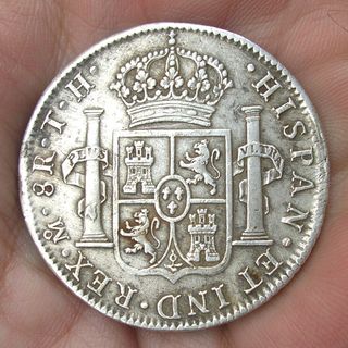 8 REALES CARLOS IV 1807 MÉXICO