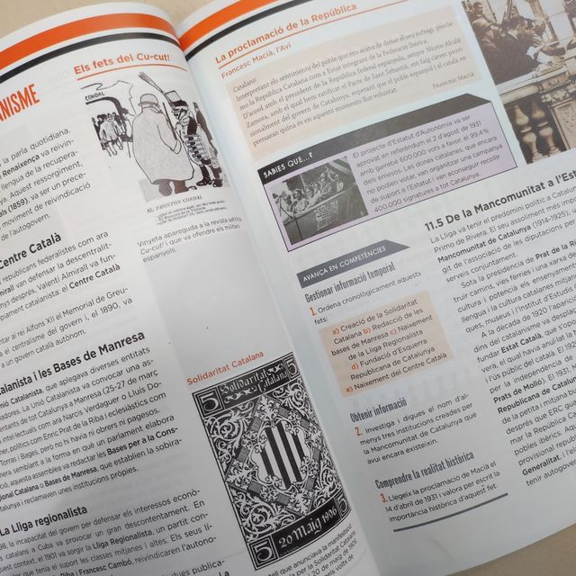 Llibre de socials de 4 ESO