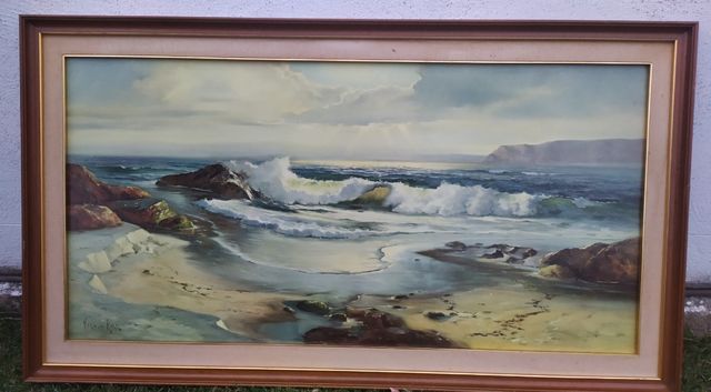 Cuadro: marina de Vernon Kerr