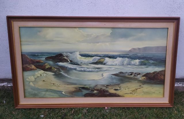 Cuadro: marina de Vernon Kerr