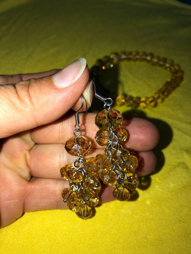 Bracciale orecchìni donna ragazza nuovi bijou