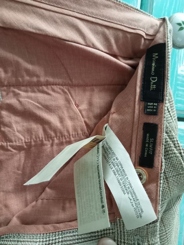 pantalone Massimo Dutti nuevo 