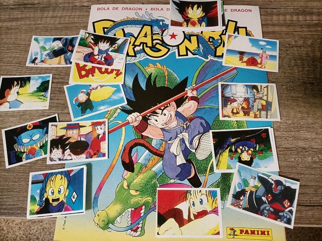 Cromos dragón ball