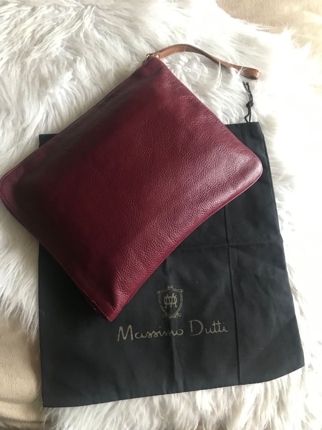 Cartera cuero Massimo Dutti