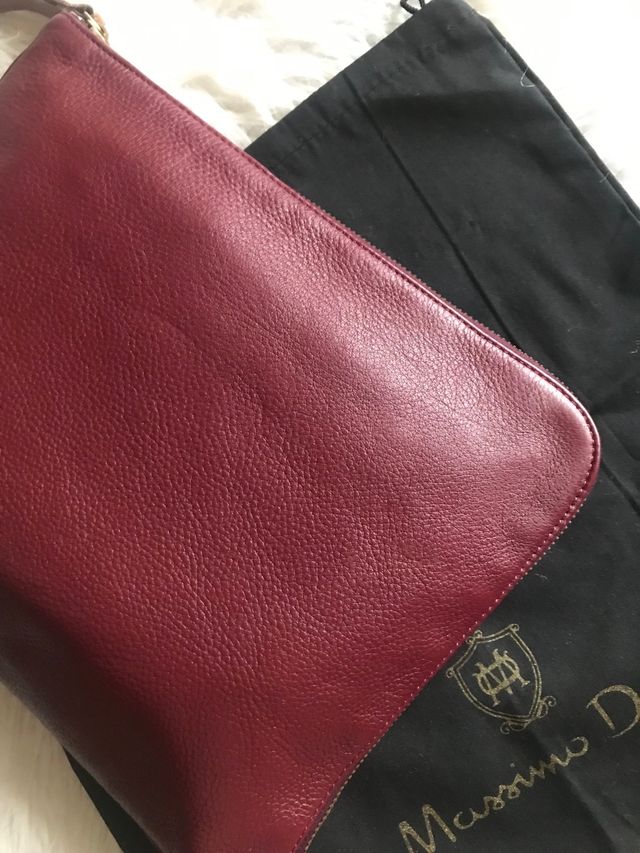 Cartera cuero Massimo Dutti