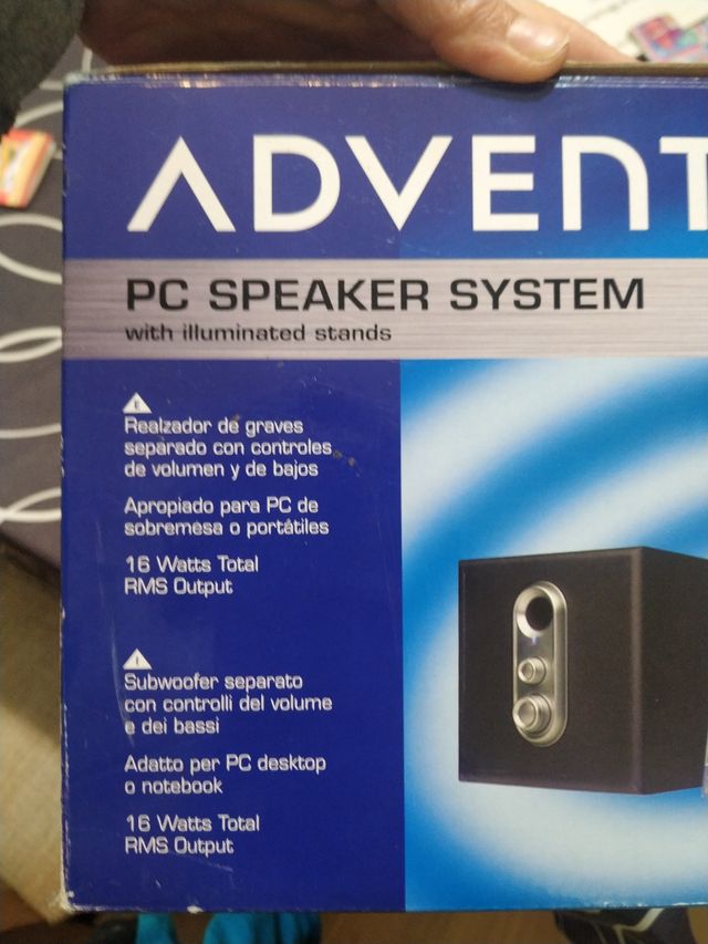 Altavoces PC o Tv, nuevos