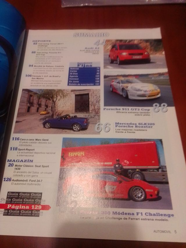 REVISTA AUTOMÓVIL.