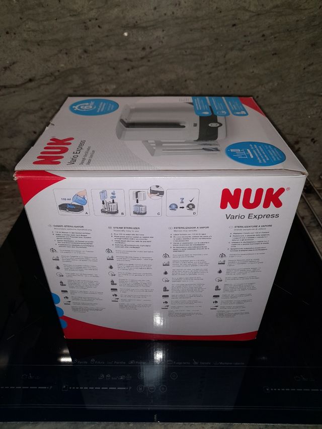 Esterilezador eléctrico de biberones Nuk