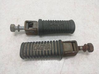 JUEGO ESTRIBERAS TRASERAS Cagiva Aletta 125 1989