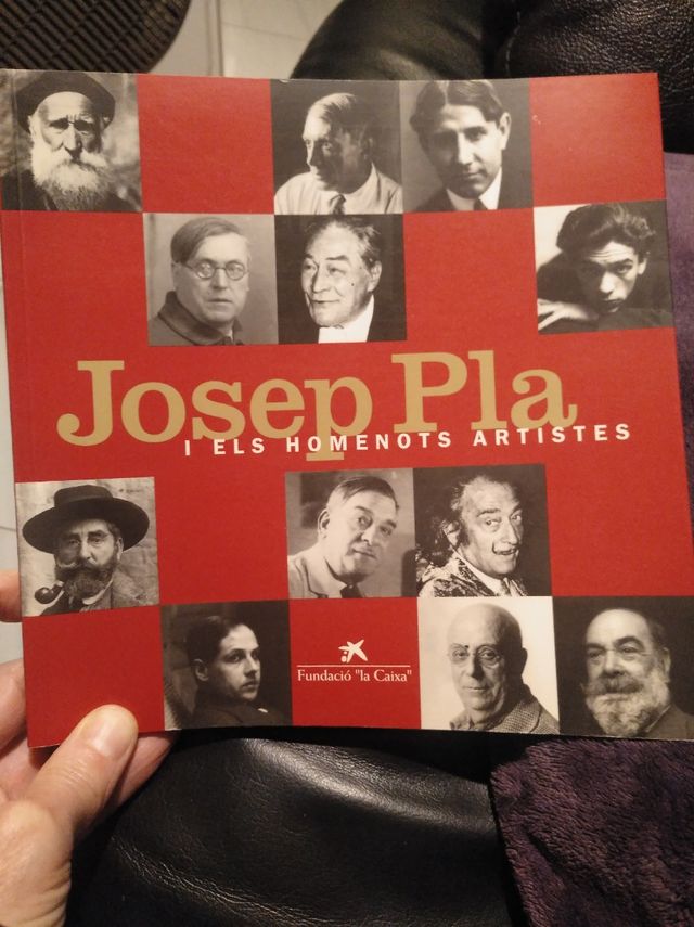 Josep Pla i els homenots artistes