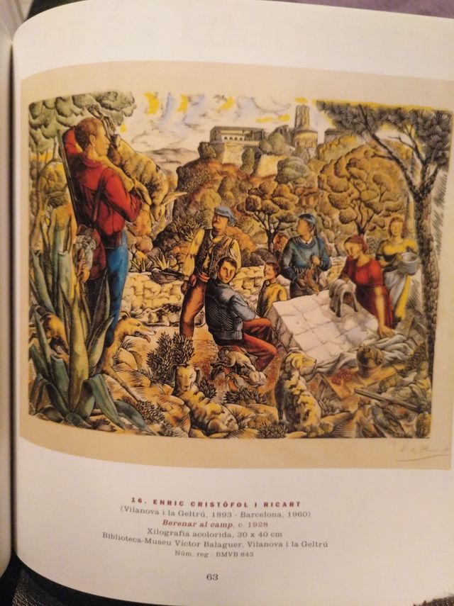 Josep Pla i els homenots artistes