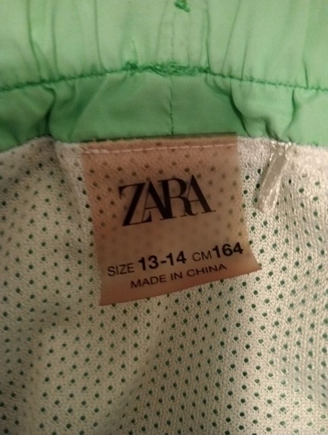 bañador zara niño