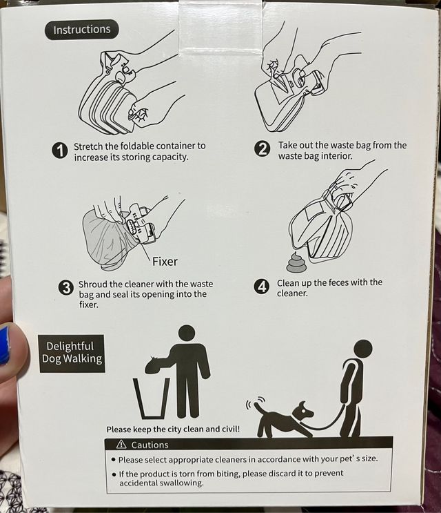 Recogedor para perros