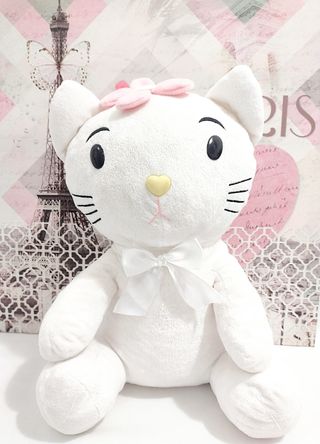 PELUCHE GRANDE  GATITA HELLO KITTY 
