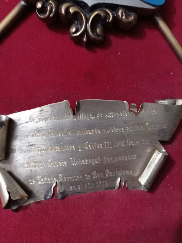 escudo, cuadro Marin