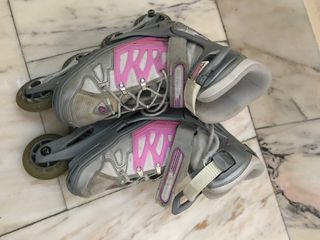 Patines niña + protectores 