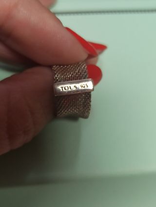 anillo silueta tous
