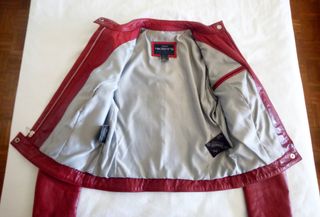 VINTAGE - CAZADORA - PIEL DE BÚFALO - TALLA 34/36