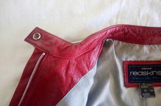 VINTAGE - CAZADORA - PIEL DE BÚFALO - TALLA 34/36
