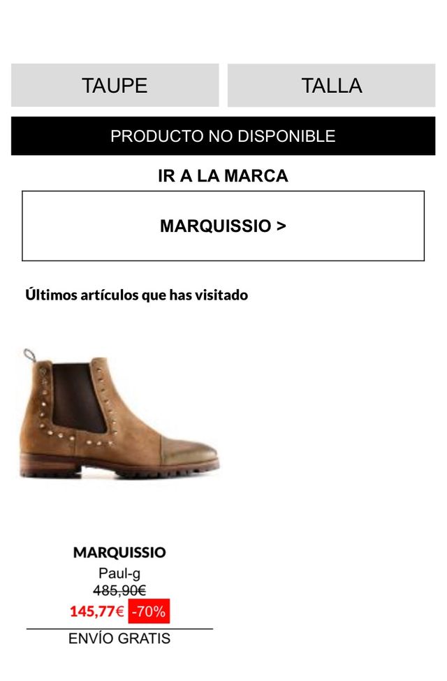 Botín Hombre Marquissio