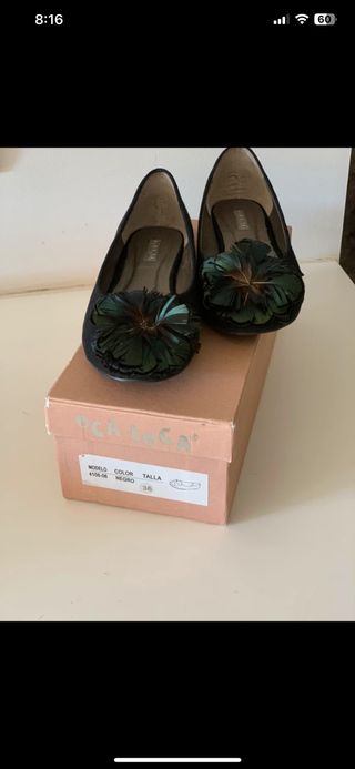 Zapatos niña negros la Oca loca