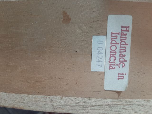 Modellino sidecar in legno fatto a mano