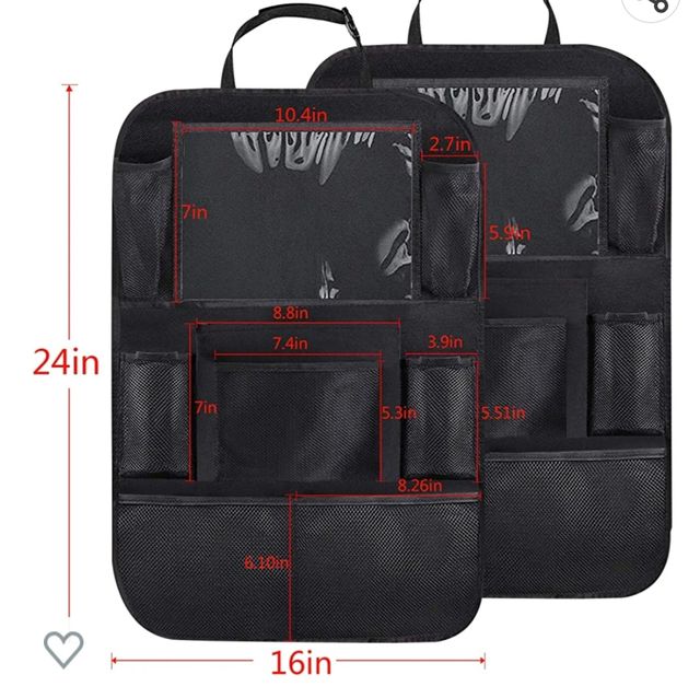 Bolsillero asiento coche