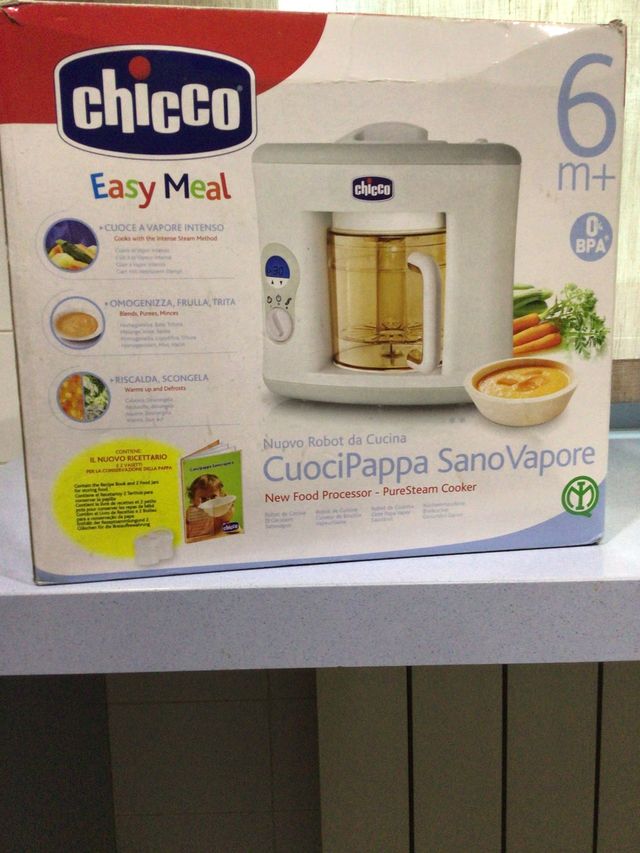 Robot cocina al vapor para bebés
