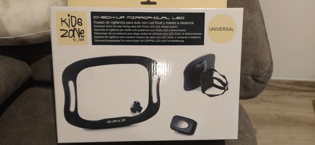 Espejo de vigilancia con led y mando