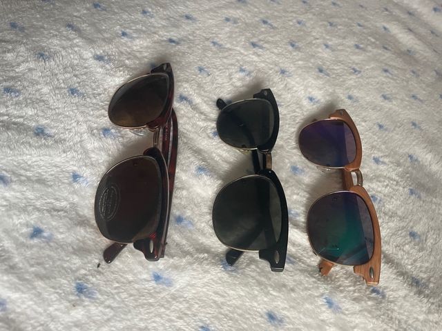 3 Pares de gafas de sol