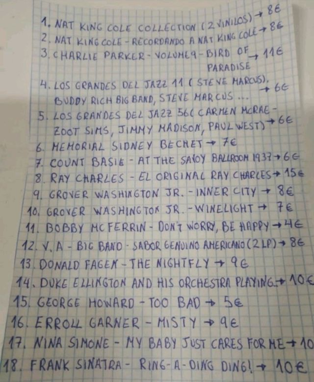 Discos de vinilo Jazz, Smooth Jazz, Easy Listening