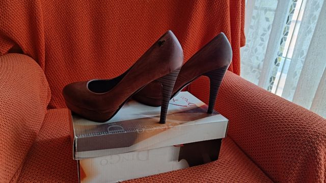 zapato tacón y plataforma