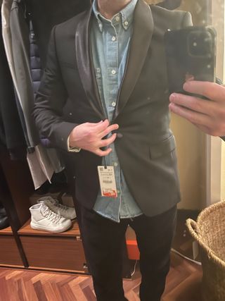 Blazer/Americana fiesta, negra