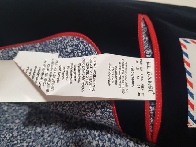 Chaqueta terciopelo de El Ganso